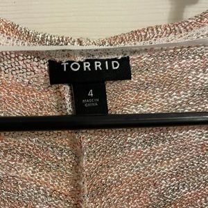 Torrid Sparkle Cardigan Size 4
